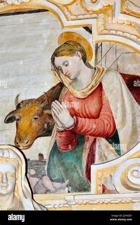 Affresco della Natività, IV secolo
