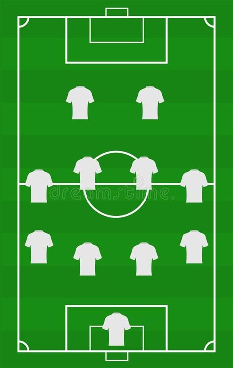 Illustrazione stilizzata di un campo da calcio con icone di palloni, cartellini gialli e rossi, e un angolo del campo.