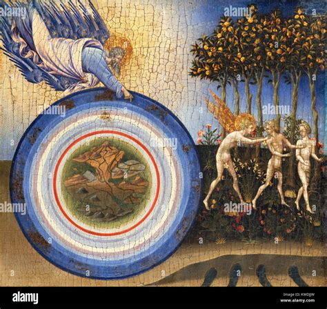 Miniatura della Bibbia del Pantheon raffigurante la Creazione