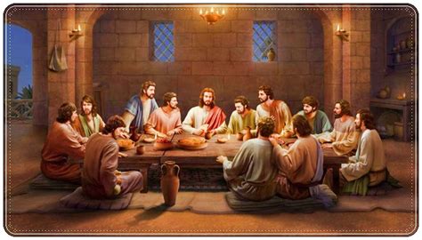 rappresentazione dell'Eucaristia e della Cena del Signore