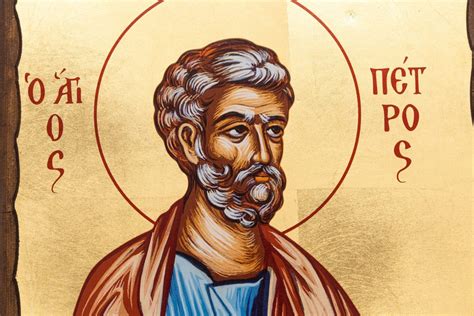icona di San Pietro che fa la sua confessione di fede a Gesù