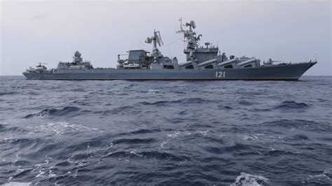 Immagine dell'incrociatore russo Moskva