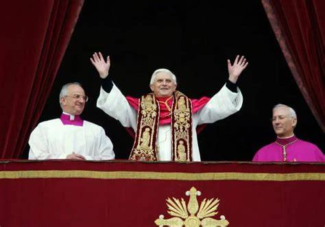Benedetto XVI con il cardinale Joseph Ratzinger