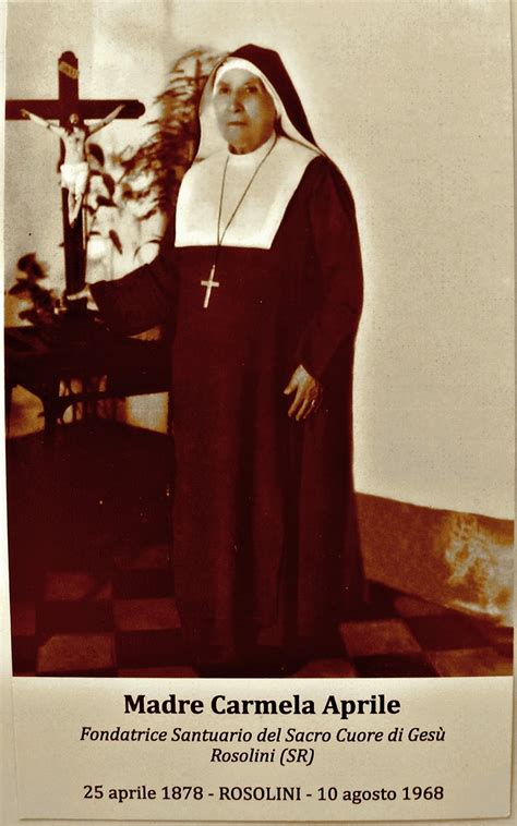 Antica foto di Madre Carmela Aprile
