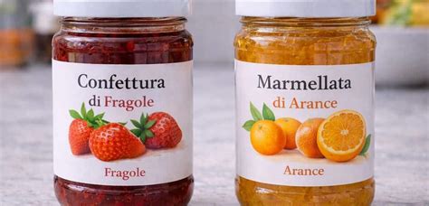 infografica differenza marmellata confettura