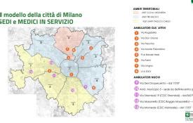 Mappa dettagliata degli ambulatori della Dottoressa Delsante Giovanna a Burago di Molgora