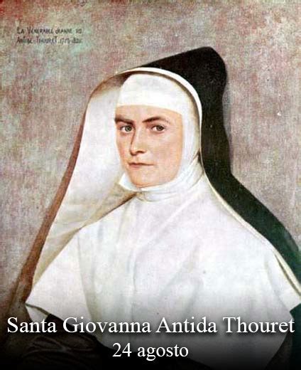 Ritratto di Santa Giovanna Antida Thouret