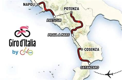 Infografica che mostra il percorso ferroviario da Potenza Centrale attraverso il nord Italia e la Francia fino a Lourdes