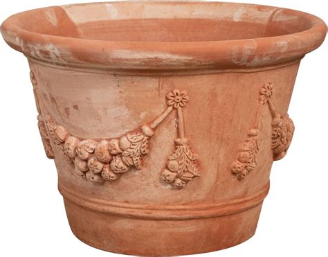 Vaso in terracotta con substrato drenante per succulente