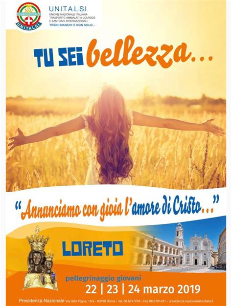 Giovani UNITALSI in pellegrinaggio a Loreto