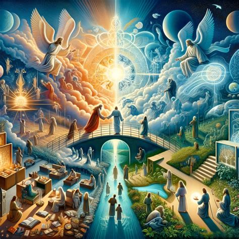 Infografica che illustra la trascendenza di Dio e la Sua vicinanza