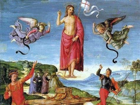 Rappresentazione artistica della Resurrezione di Cristo