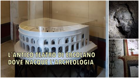 Dipinto o illustrazione raffigurante la scoperta del Teatro di Ercolano