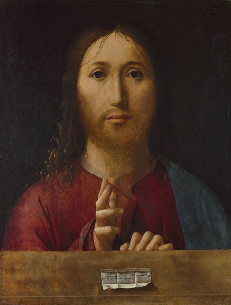 Cristo Benedicente di Antonello da Messina