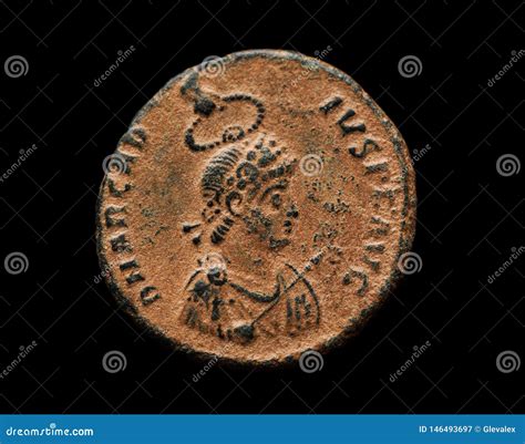 Moneta lepton romana antica