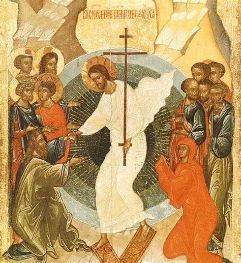 Icona che simboleggia la liberazione dal male e la vittoria di Cristo.