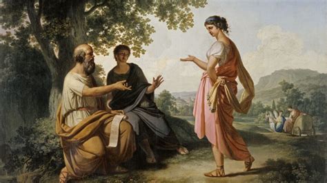 Rappresentazione artistica di Hyperion e Diotima