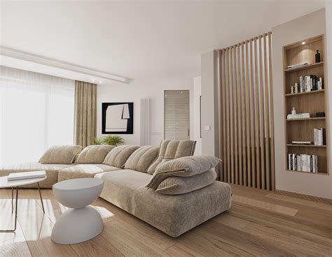 Arredamento su misura per un soggiorno moderno