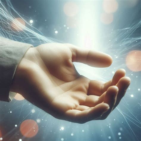 Immagine che evoca la misericordia, come una mano tesa o una luce che illumina.