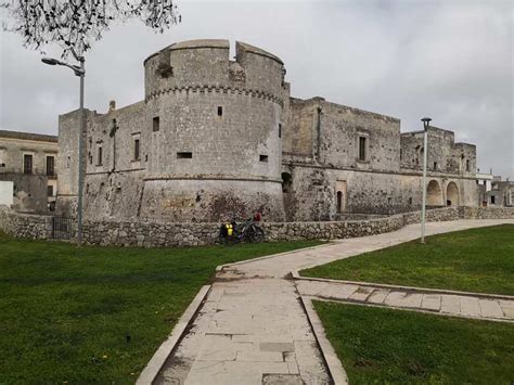 Veduta aerea del Castello Spinola Caracciolo ad Andrano