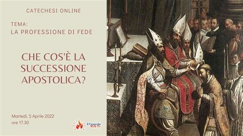 Schema che illustra la successione apostolica