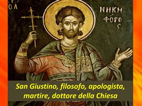 Ritratto di San Giustino filosofo e martire