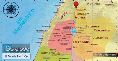 Vista del Monte Hermon, un'alternativa geografica proposta per il luogo della Trasfigurazione.