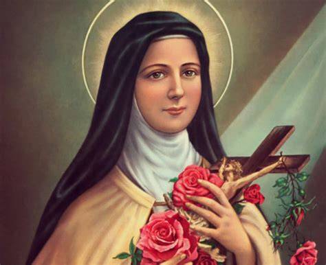 Immagine delle spoglie di Santa Teresa di Gesù Bambino