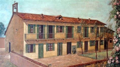 Illustrazione che mostra le prime fasi dell'oratorio di Don Bosco, con la 