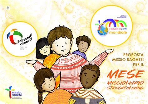 infografica sugli eventi del Mese Missionario Straordinario