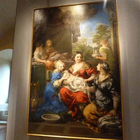 Veduta d'insieme del dipinto La Natività di Pietro da Cortona, conservato presso la Pinacoteca Civica di Perugia.