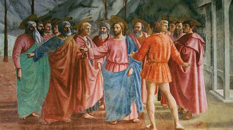 Rappresentazione pittorica degli apostoli che ungono gli infermi