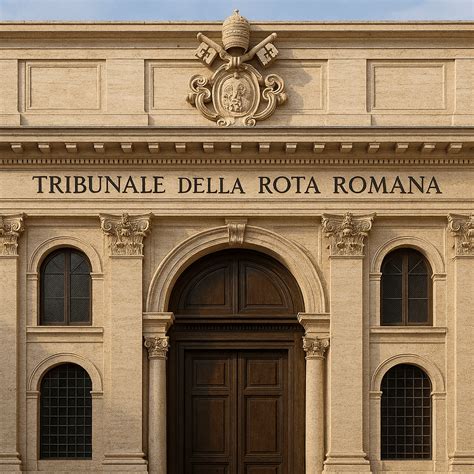 Schema organizzativo della Curia Romana con evidenza del Tribunale della Rota Romana