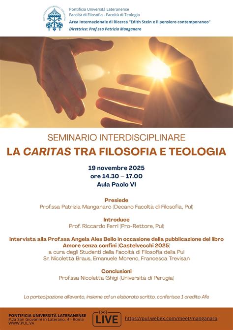 Simbolismo dell'incontro tra filosofia e teologia