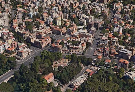 Mappa del quartiere Monte Sacro e Città Giardino con evidenziati i servizi principali e la metro B1 Conca d'Oro