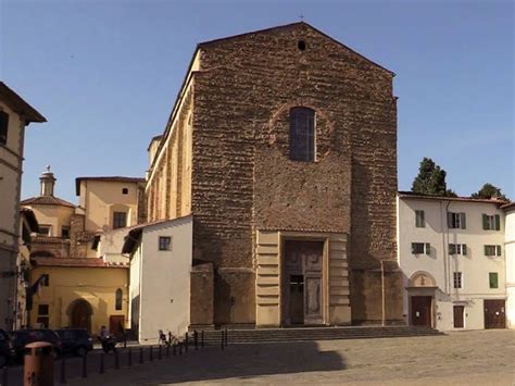 Pianta storica e prospetto architettonico del complesso di Santa Maria del Carmine a Firenze.