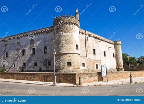 Foto aerea del Castello Ducale di Torremaggiore
