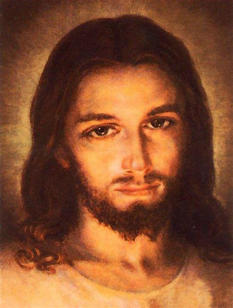 Dettaglio della prima immagine di Gesù Misericordioso, opera di Eugeniusz Kazimirowski.