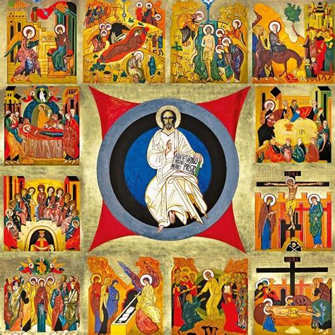 Esempio di arte sacra neocatecumenale (affresco o icona)
