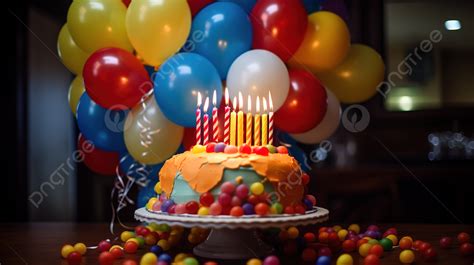Tavola di compleanno con torta e palloncini con la lettera D, decorazioni floreali