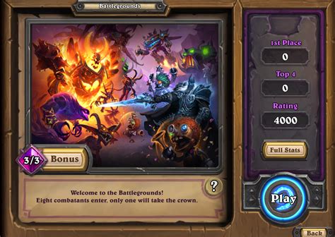 Infografica: Bilanciamento delle razze in Hearthstone Battlegrounds