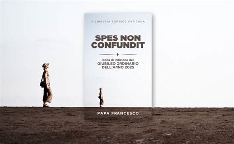 Copertina della Bolla d'Indizione del Giubileo 2025, 