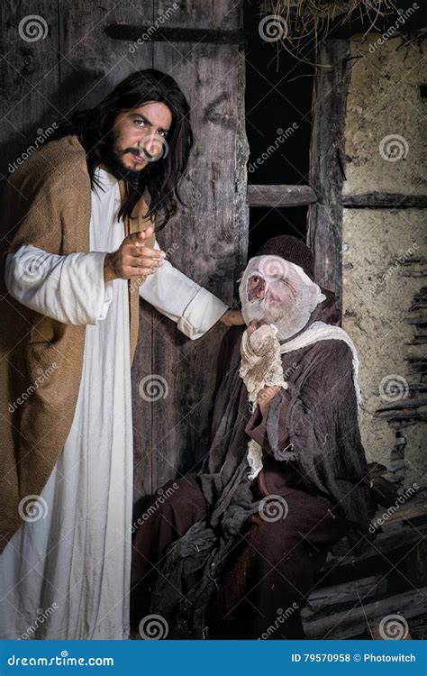 Gesù che guarisce un lebbroso