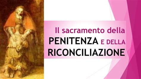 Scena del sacramento della Confessione