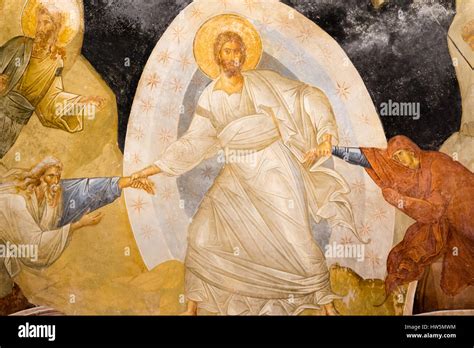 Icona dell'Anastasis che mostra Cristo che libera Adamo ed Eva
