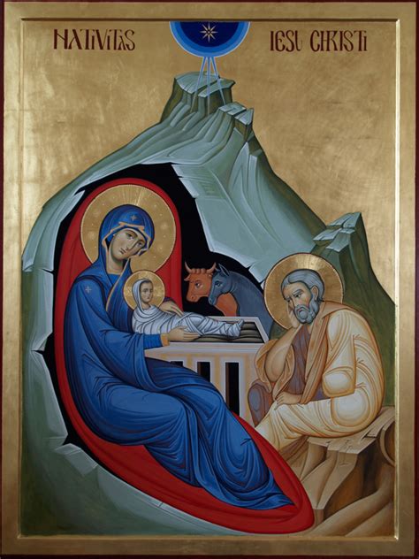 Icona della Natività di Cristo