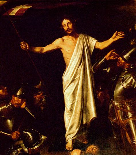 Pittura: La Resurrezione di Cristo di Louis Finson (copia da Caravaggio)