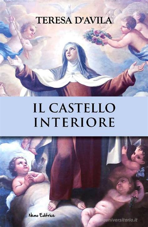 Illustrazione allegorica del castello interiore dell'anima come dimora di Dio, ispirata a Santa Teresa d'Avila