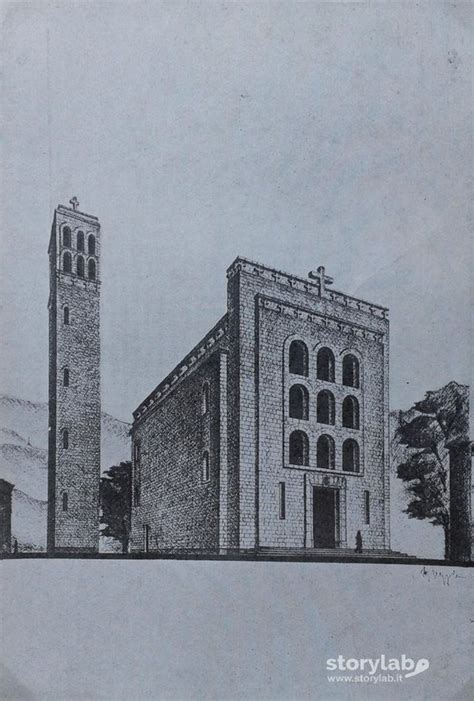 Foto storica o rendering del progetto della nuova Chiesa di San Paolo ad Adrano