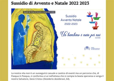 Copertina del sussidio